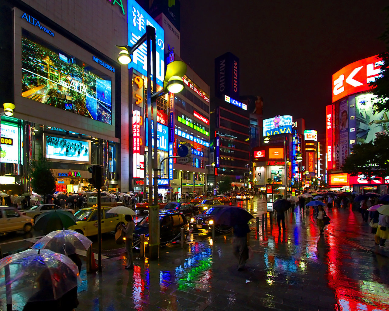 Shinjuku at Night, Tokyo